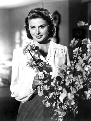 Photo: Ingrid Bergman as Ilsa Lund.