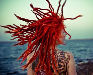 Red Dreads via Pinterest